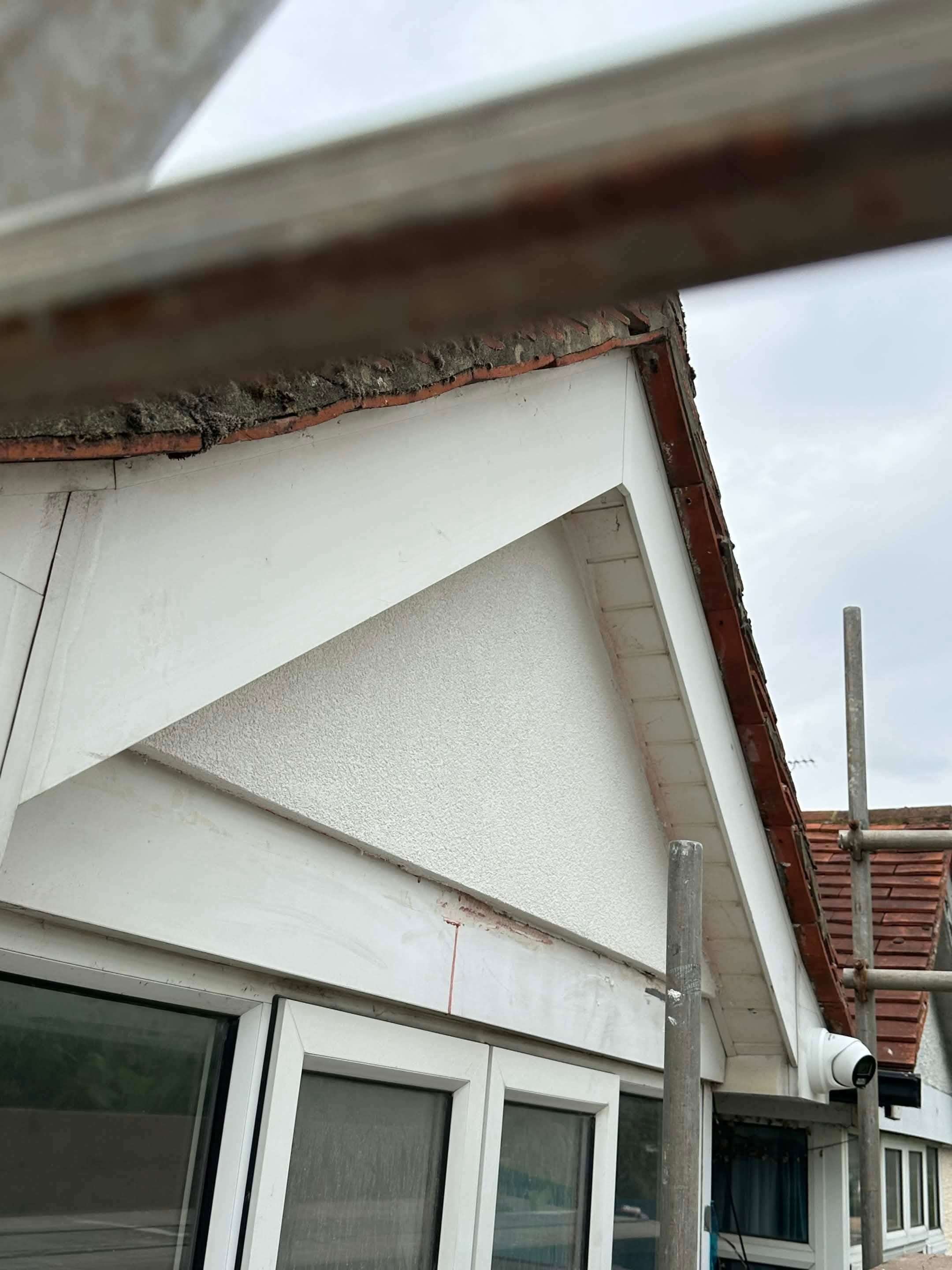Right property finished gable end