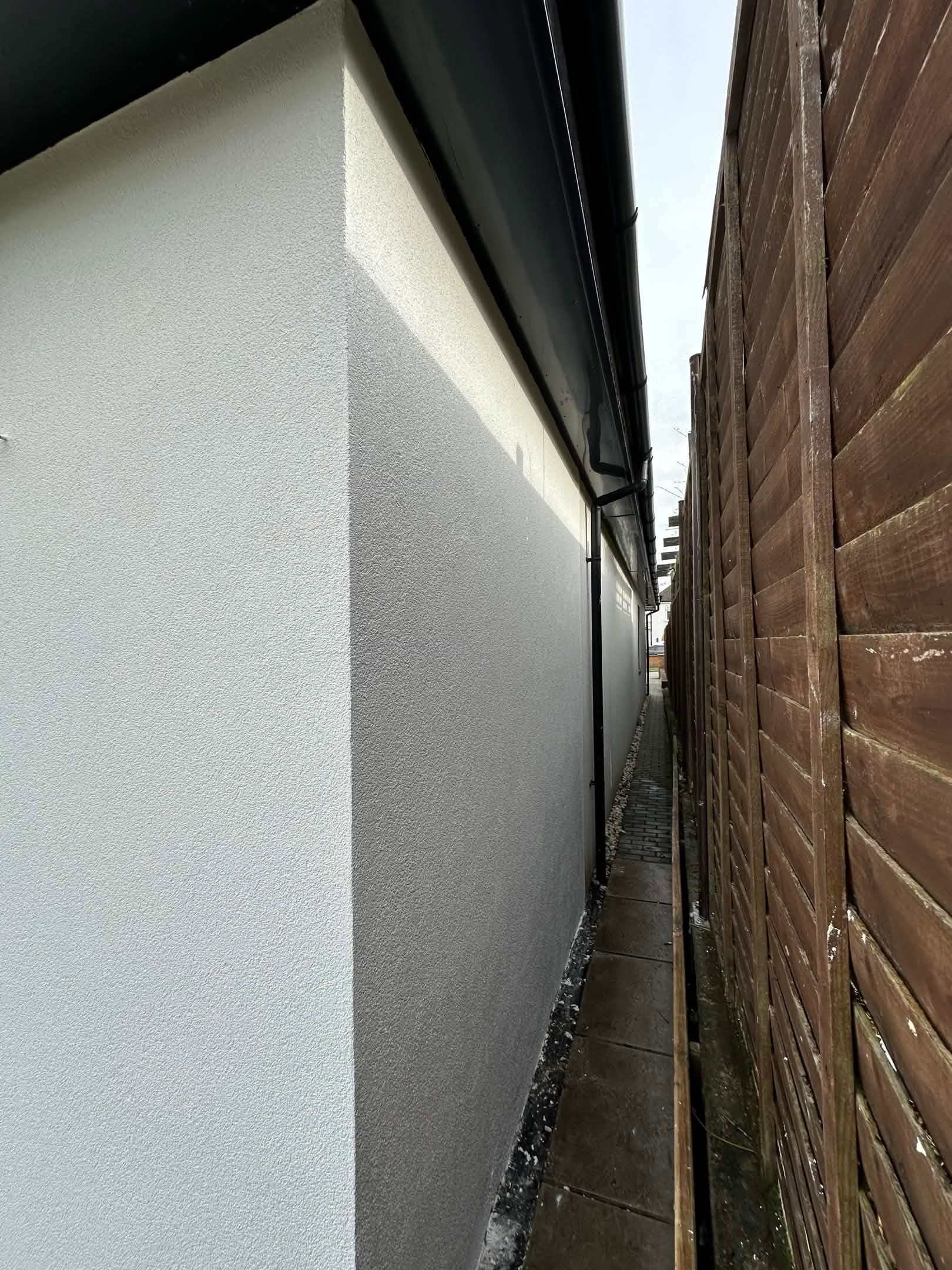 1.5mm silicone grain at the corner detail